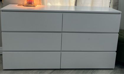White dresser