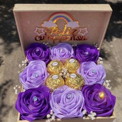 Eternal Box Roses 