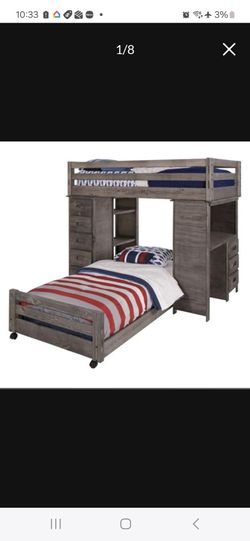 Bunk Bed With Desk