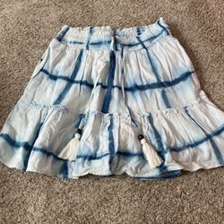 Anthropology Beach Vibe Skirt 