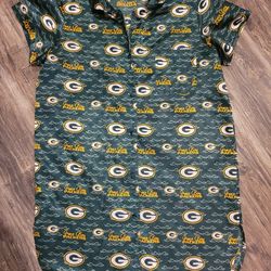 NFL Greenbay Packers women's sleep nightgown shirt sz. L. 