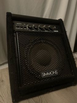 Simmons DA50 50W Electronic Drum Amp / Monitor – Works Great