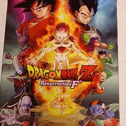 Dragon Ball Z DVD  Resurrection F Anime Goku Vegeta Frieza Show Movie