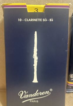 Vandoren #3 Clarinet Reeds (5)