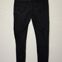 True Religion Jennie Curvy Women's Black Skinny Jeans Size 31