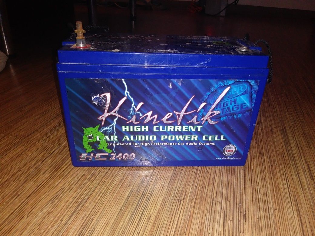 Kinetik hc2400 battery