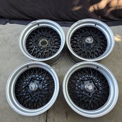16x7J mesh bbs wheels