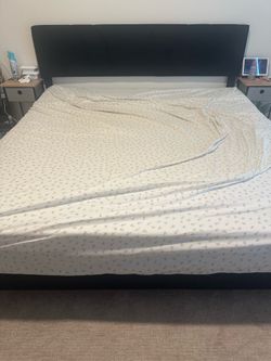 King Bed Frame & Mattress