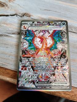 Charizard SIR Full Art. Fresh Pack Pull. 