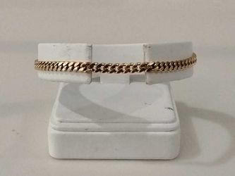 Cuban Link Bracelet Yellow Gold 10k 9.6 Grams 8 Inch Vc0226wzxmia