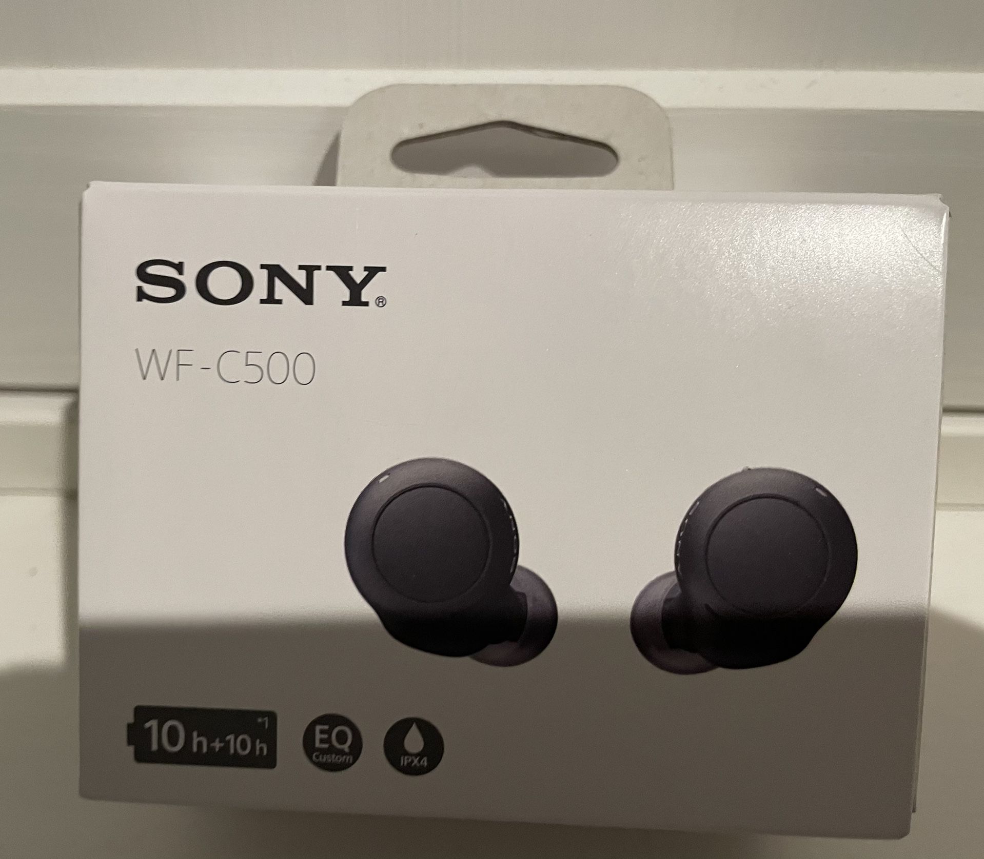 Sony WF C500 Truly Wireless In Ear Bluetooth Earbud Headphones
