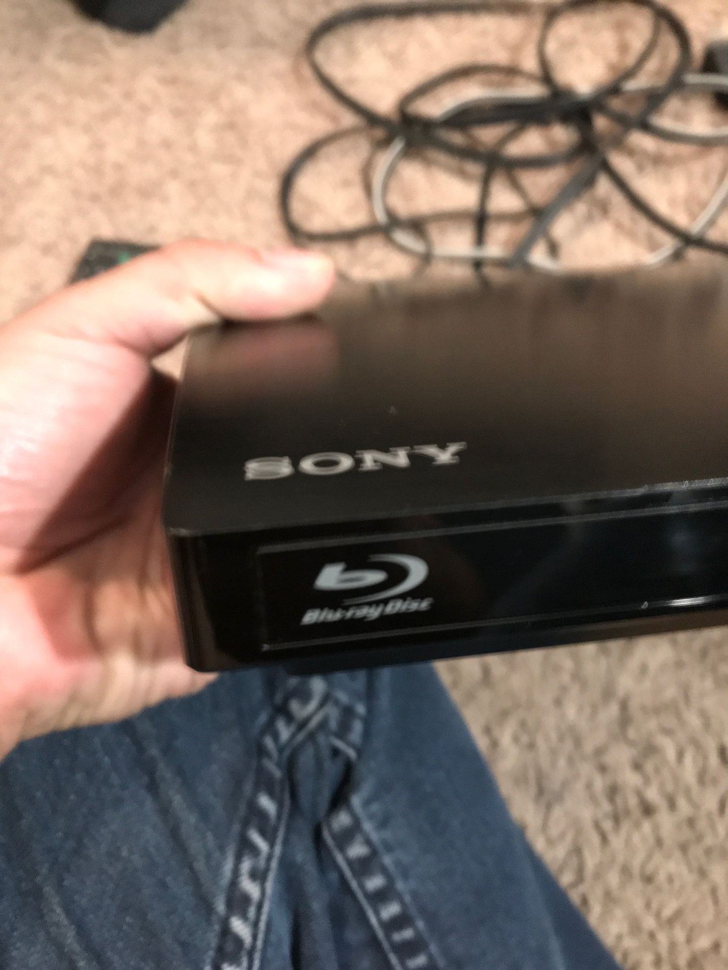 Sony DVD player with control