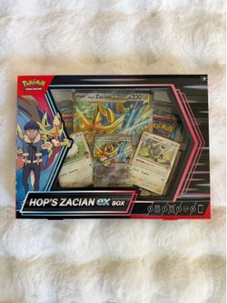 Pokemon Hops Zacian ex box