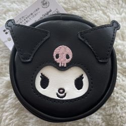 Kuromi Round Small Coin Pouch