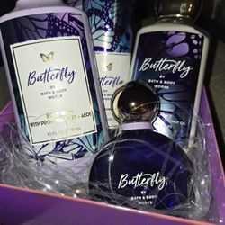 BBW Butterfly Gift Set ~ VALENTINES DAY GIFT 