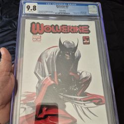 9.8 Cgc Graded Wolverine Issue #41 