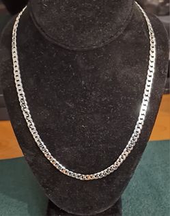 20" Italian Sterling Silver Necklace