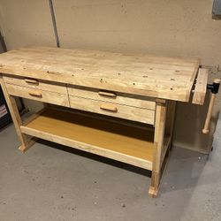Hardwood Workbench