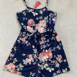 Brand New Floral Romper - Size M