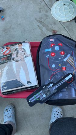 Ghostbusters Costume Set with Proton Pack Backpack