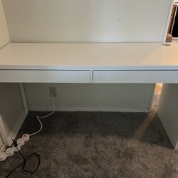 IKEA White Computer Desk
