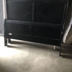 🌹FULL SIZE BEDROOM  SET  IN BLACK COLOR: DRESSER, MIRROR, 2 NIGHTSTANDS,  BED FRAME 🌹 