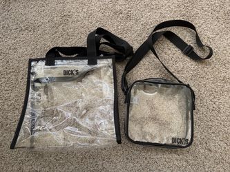 $10/ea Clear Dick's Bags - perfect for stadium