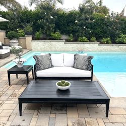 Restoration Hardware Sebastian Nine Piece Set Pristine Condition