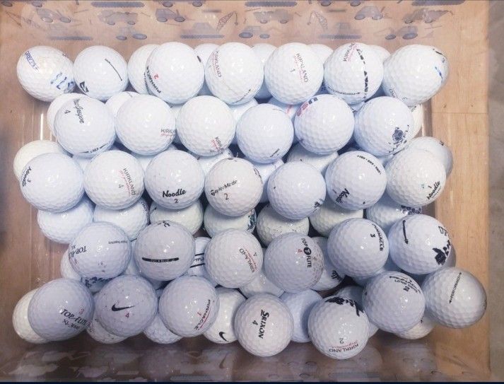 Callaway, Srixion, Nike, Talormade, Titlelist, Bridgestone, Vice, Plus more. 50 Good Golf Balls for $25