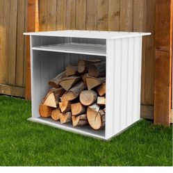 Firewood Steel Shed 