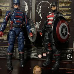 Marvel Legends John F. Walker Captain America & Custom U.S. Agent 2-Pack
