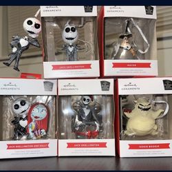 Disney Nightmare Before Christmas ornaments 