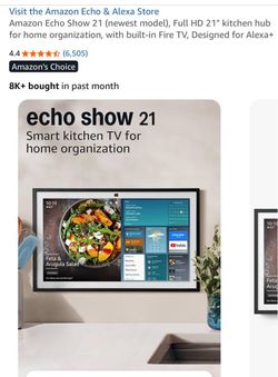 Amazon Echo Show 21 Smart Kitchen Display