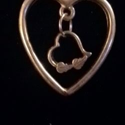 Double Heart Pendant