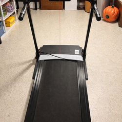 compact folding treadmill by ANCHEER