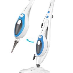 New PurSteam 10-in-1 Steam Mop, Floor Steamer with Detachable Handheld Steam Cleaner for Tile, Hardwood Floors