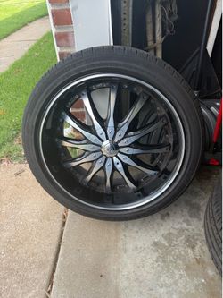 Fairly new rims and tires