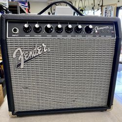 Fender Champion 20 20-Watt Electric Guitar Amplifier - Black