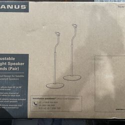 Sanus Adjustable Height Speakers Stands 