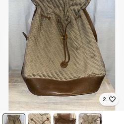 Gucci Monogram bucket Bag