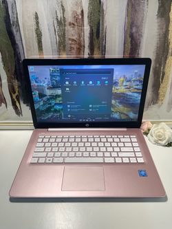 HP Stream 14-cb172wm Laptop Notebook 14" Intel Celeron 4GB RAM 64GB SSD Windows 11 w/ Charger - $89