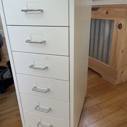 IKEA HELMER Steel Drawer Units on Casters