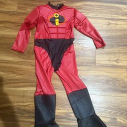 Disney Pixar The Incredibles Kids Costume Size Small 