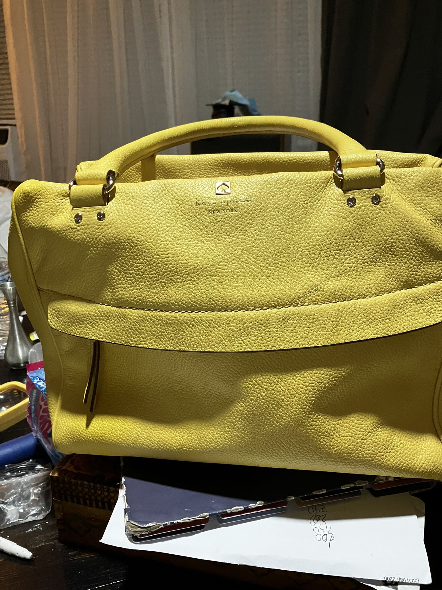 Kate Spade Yellow Purse