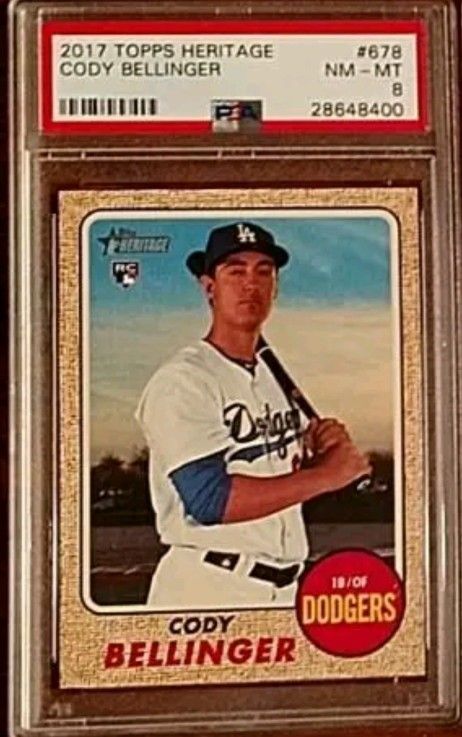 Dodgers Cody Bellinger rookie card graded for Sale in Paramount