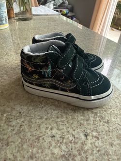 Green Dinosaur Vans