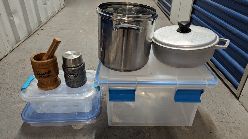 Mis- kitchenware & Organizers Container.