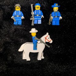 lego US calvary figures 