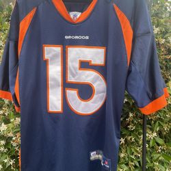 Broncos #15 Tebow NFL Jersey Size 52