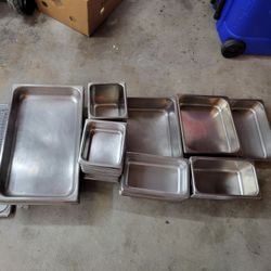 Stainless Steel Holtel Pan Containers